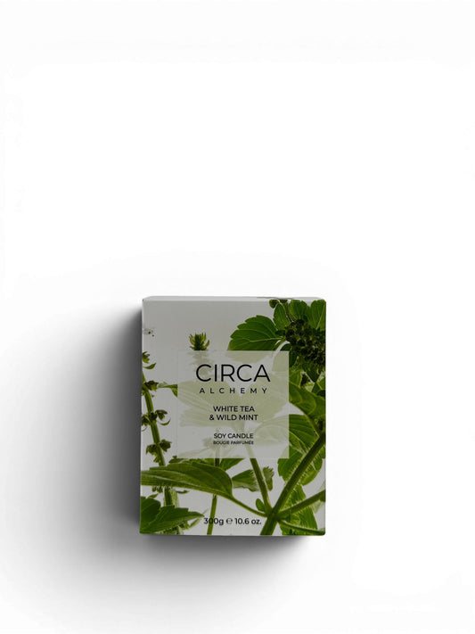 Circa Alchemy - White Tea & Wild Mint Candle 300g