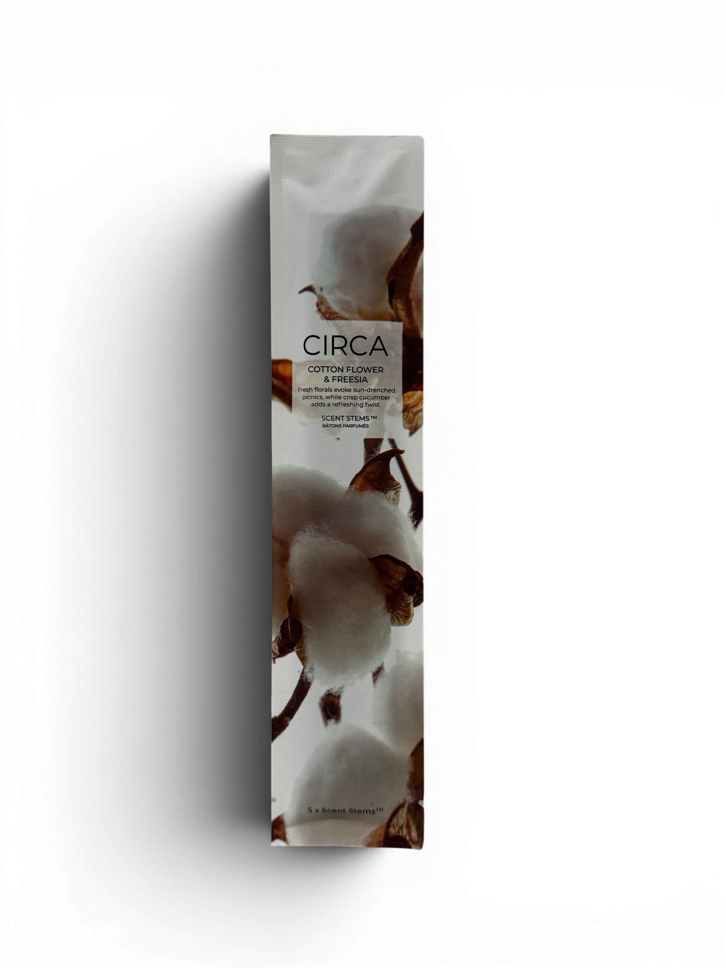 Circa Cotton Flower & Freesia 5 Replacement Scent Stems