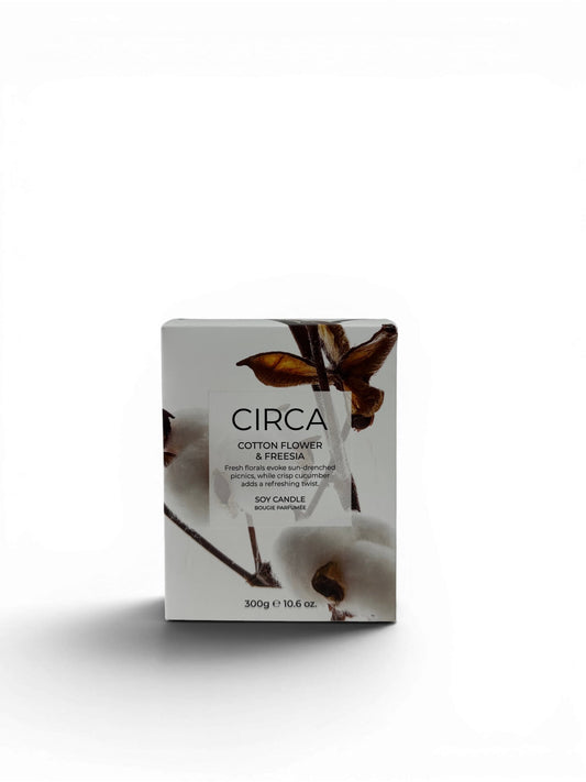 Circa Cotton Flower & Freesia Candle 300g