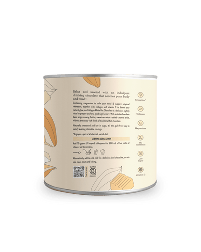 Nutra Naturals Collagen White Hot Choc - Salted Caramel 200g