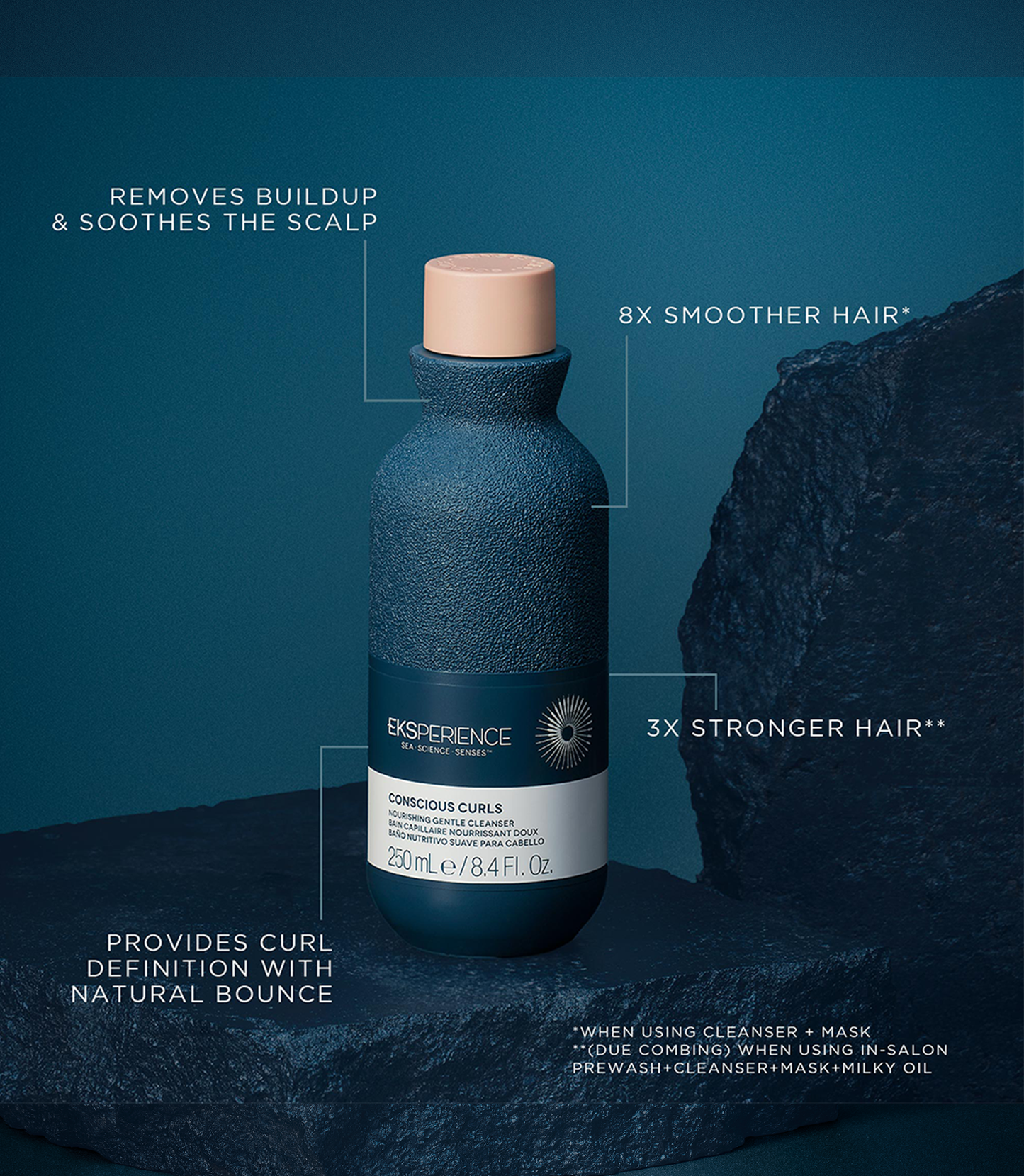 Revlon Professional Eksperience Conscious Curl Nourishing Gentle Hair Cleanser 250ml