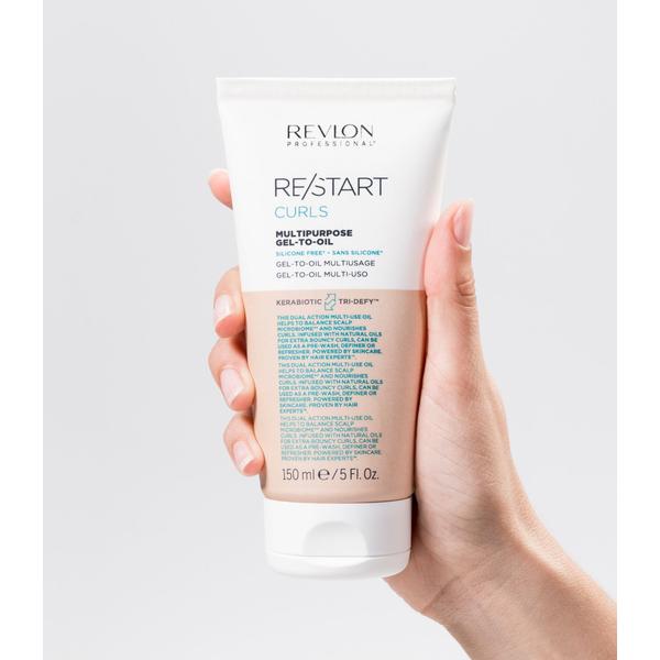 Revlon Professional RE/START Curls Mutipurpose Gel-to-Oil 150ml