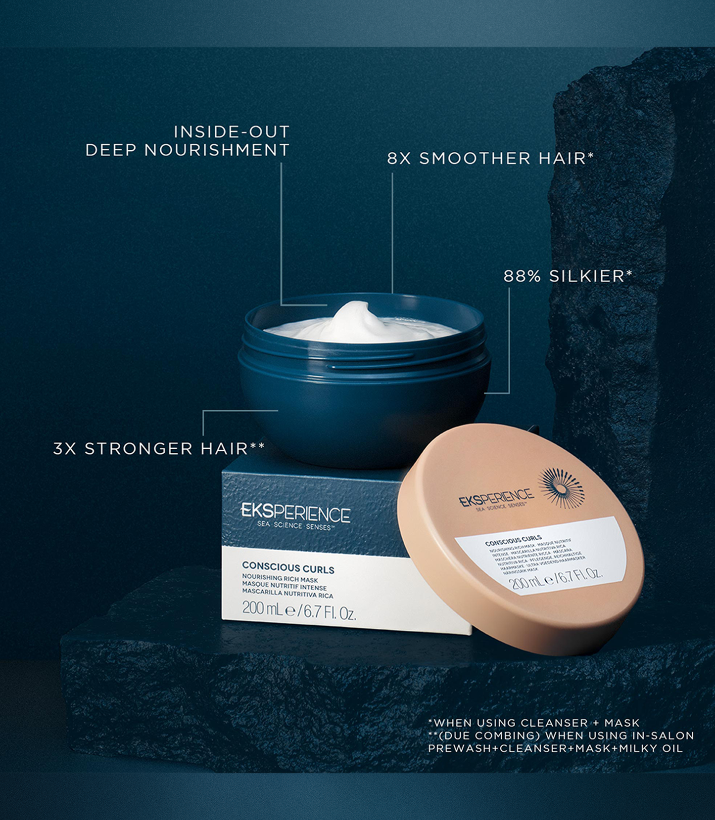 Revlon Professional Eksperience Conscious Curl Nourishing Rich Mask 200ml