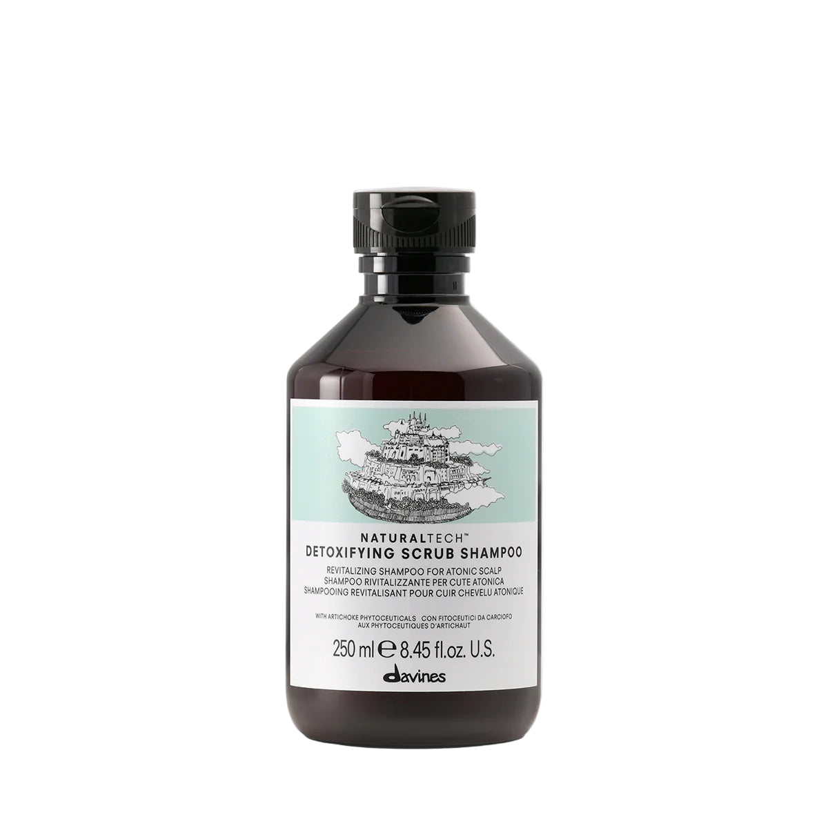 Davines Natural Tech Detox Scrub Shampoo 250ml