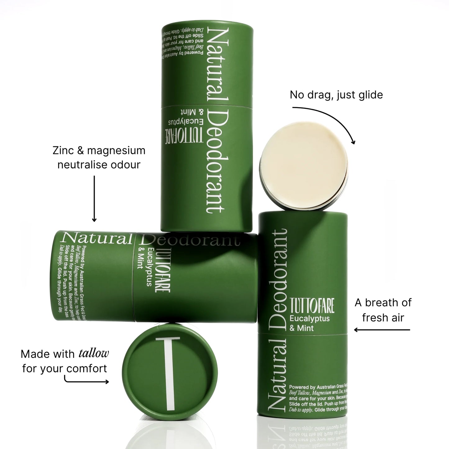 TUTTOFARE Natural Deodorant 50g