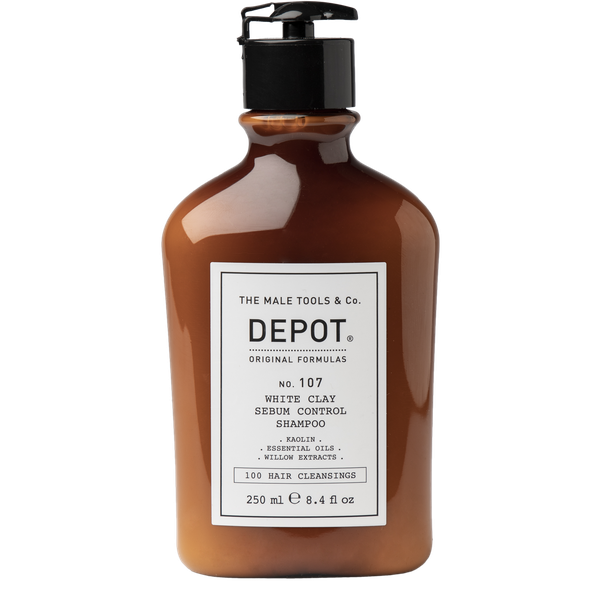 Depot No. 107 White Clay Sebum Shampoo 250ml