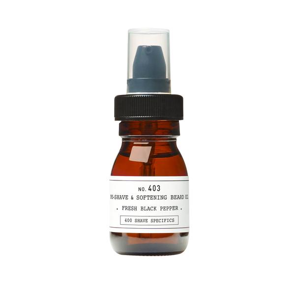 Depot No. 403 Pre/Post Shave Beard Oil Black Pepper 30ml