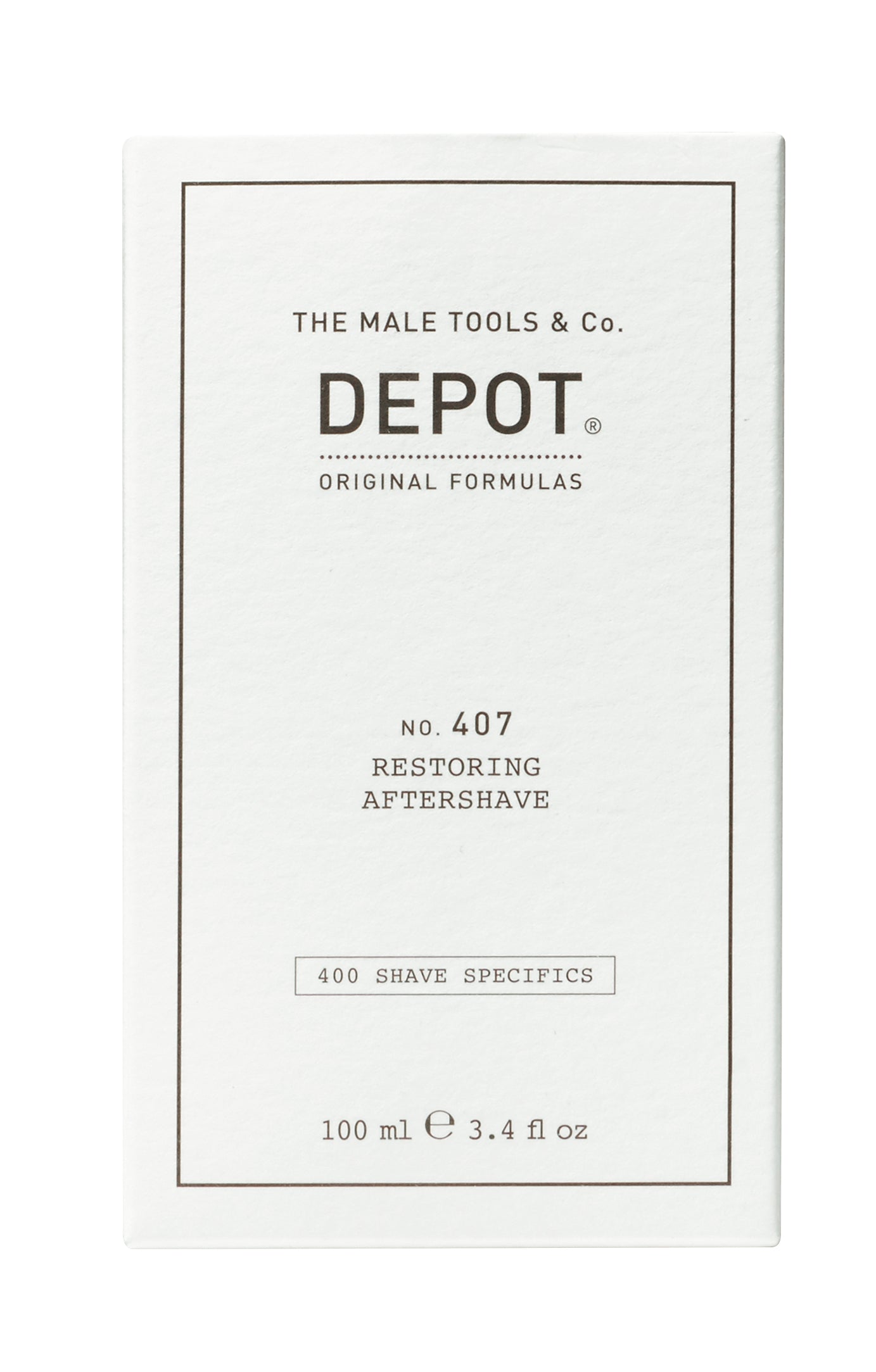 Depot No. 407 Restoring Aftershave 100ml