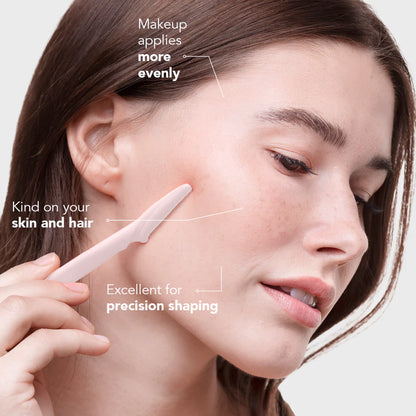 Kitsch Recycled Plastic Dermaplaners 12pc Set - Terracotta