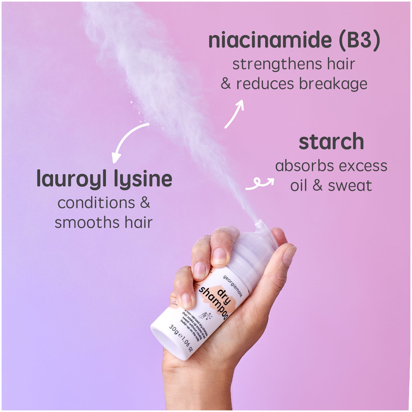 georgiemane Dry Shampoo 30g