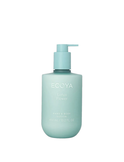 ECOYA Hand & Body Lotion Lotus Flower 450ml