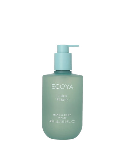 ECOYA Hand & Body Wash Lotus Flower 450ml