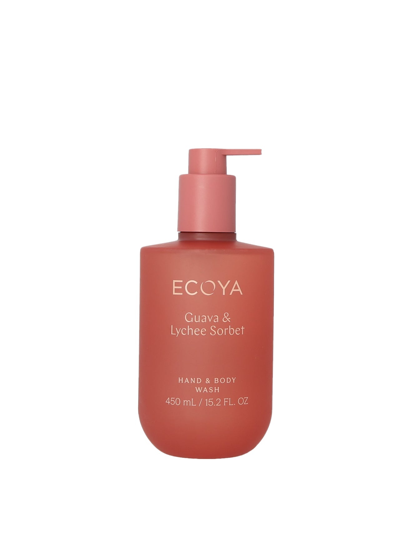 ECOYA Hand & Body Wash Guava & Lychee Sorbet 450ml