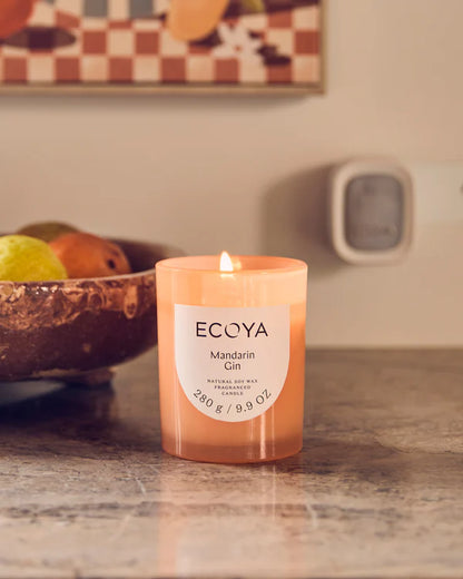 ECOYA Mandarin Gin Metro Candle 270g