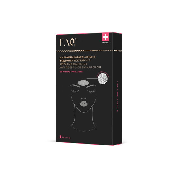 FOREO FAQ Forehead Microneedling Anti-Wrinkle Hyaluronic Acid Patches 3 Patches