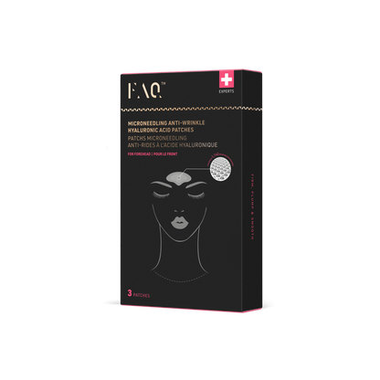 FOREO FAQ Forehead Microneedling Anti-Wrinkle Hyaluronic Acid Patches 3 Patches