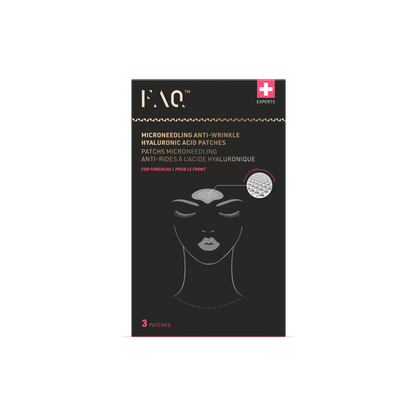 FOREO FAQ Forehead Microneedling Anti-Wrinkle Hyaluronic Acid Patches 3 Patches