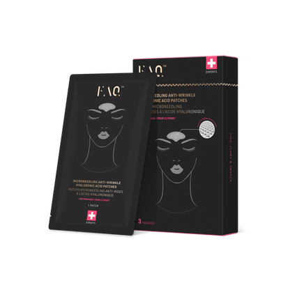 FOREO FAQ Forehead Microneedling Anti-Wrinkle Hyaluronic Acid Patches 3 Patches