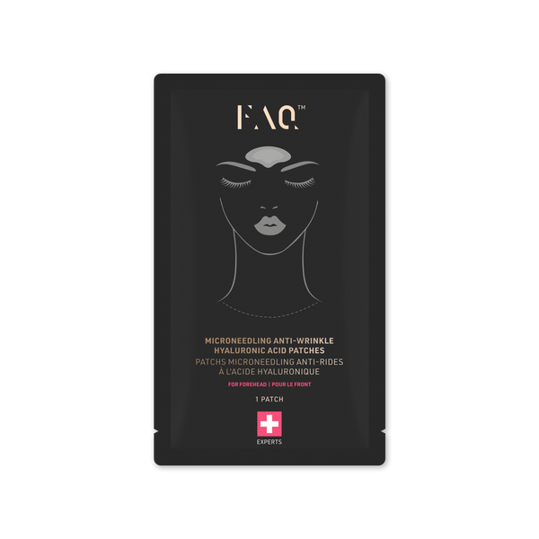 FOREO FAQ Forehead Microneedling Anti-Wrinkle Hyaluronic Acid Patches 3 Patches