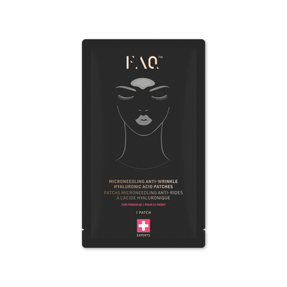 FOREO FAQ Forehead Microneedling Anti-Wrinkle Hyaluronic Acid Patches 3 Patches