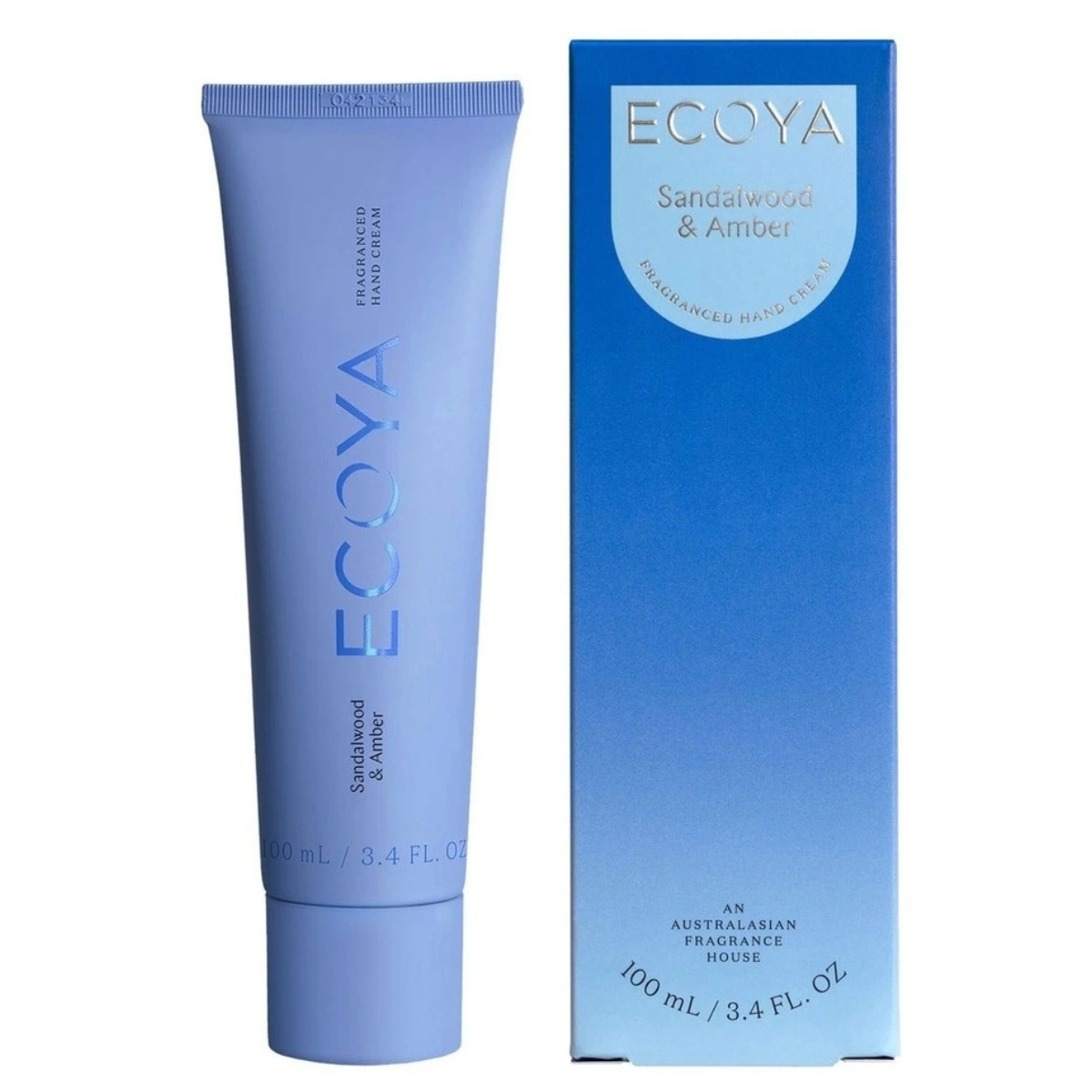 ECOYA Sandalwood & Amber Hand Cream 100ml