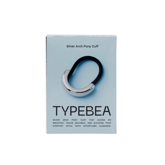 G‍WP TYPEBEA Silver Arch Pony Cuff