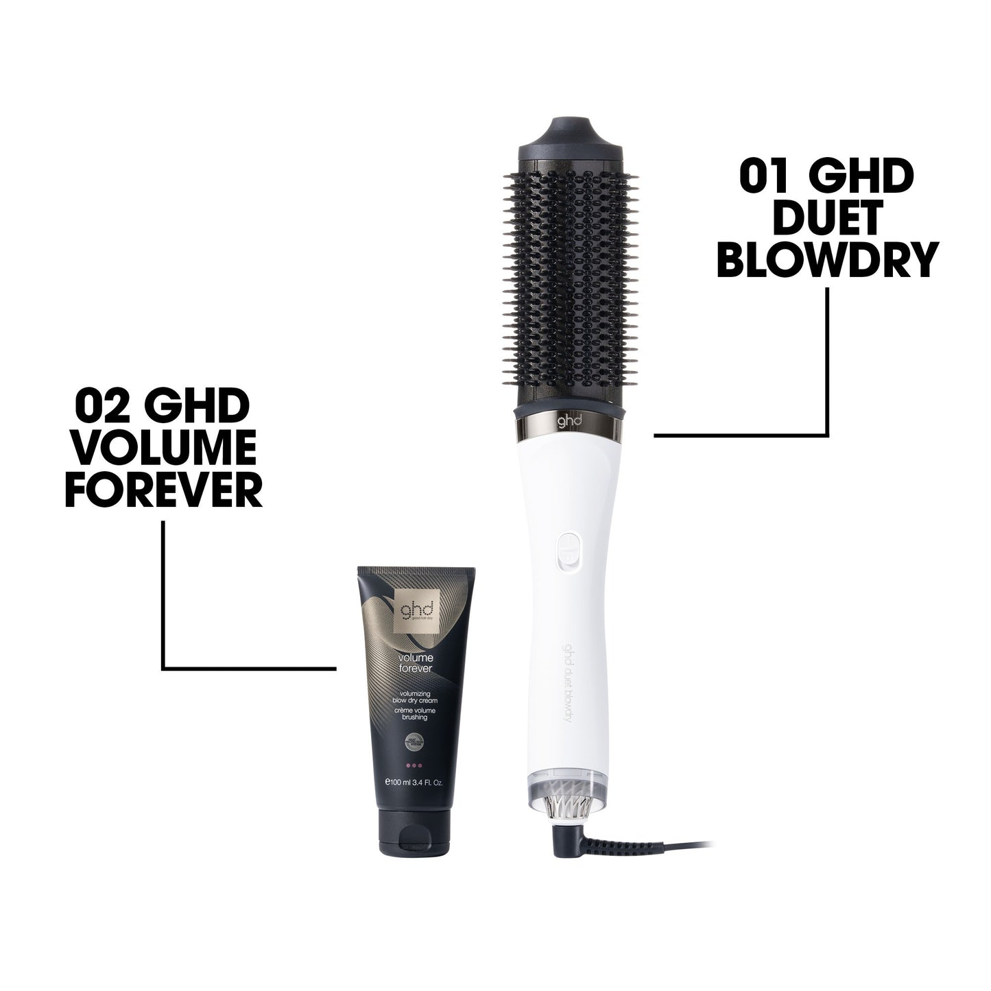 ghd Volume Forever - Volumising Blow Dry Cream 100ml