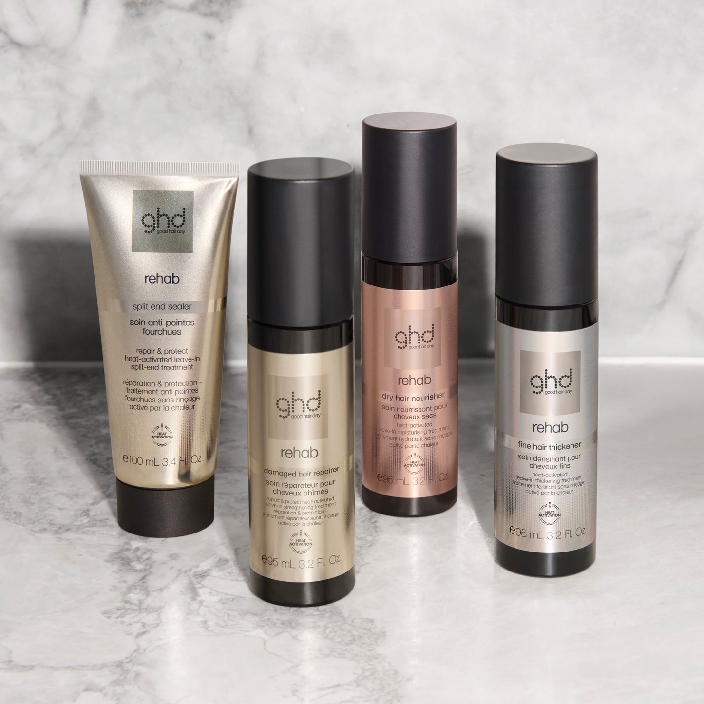 ghd Rehab Fine Hair Thickener Hair Treatment 95ml