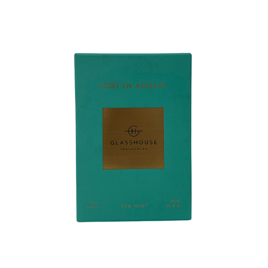 Glasshouse Fragrances Lost in Amalfi Soy Candle 760g