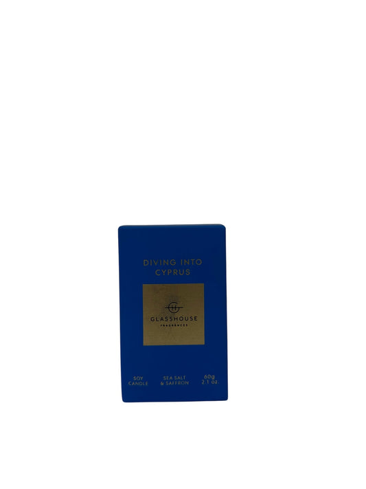 Glasshouse Fragrances Diving into Cyprus Candle 60g
