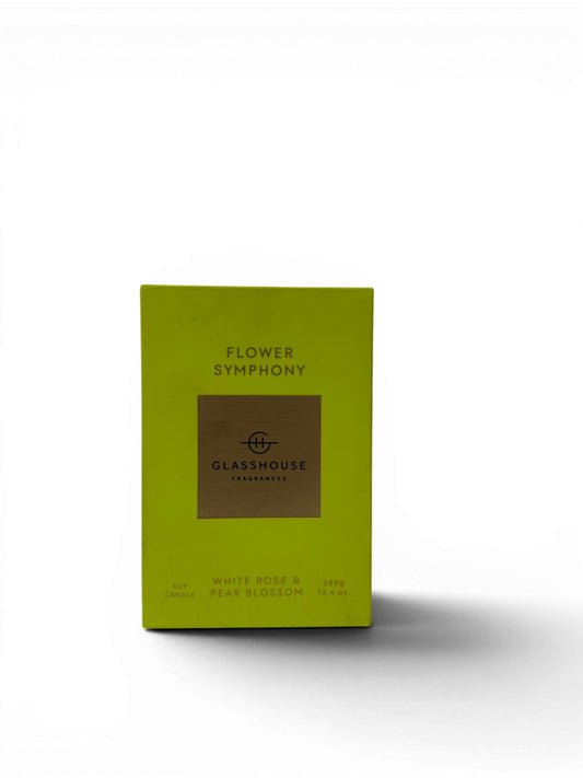 Glasshouse Fragrances Flower Symphony Candle 380g