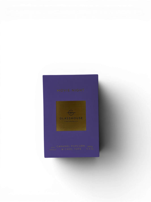 Glasshouse Fragrances Movie Night Candle 380g