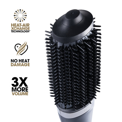 ghd Duet Blowdry Volumising Hot Air Brush - Black