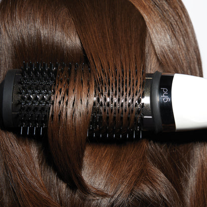 ghd Duet Blowdry Volumising Hot Air Brush - White