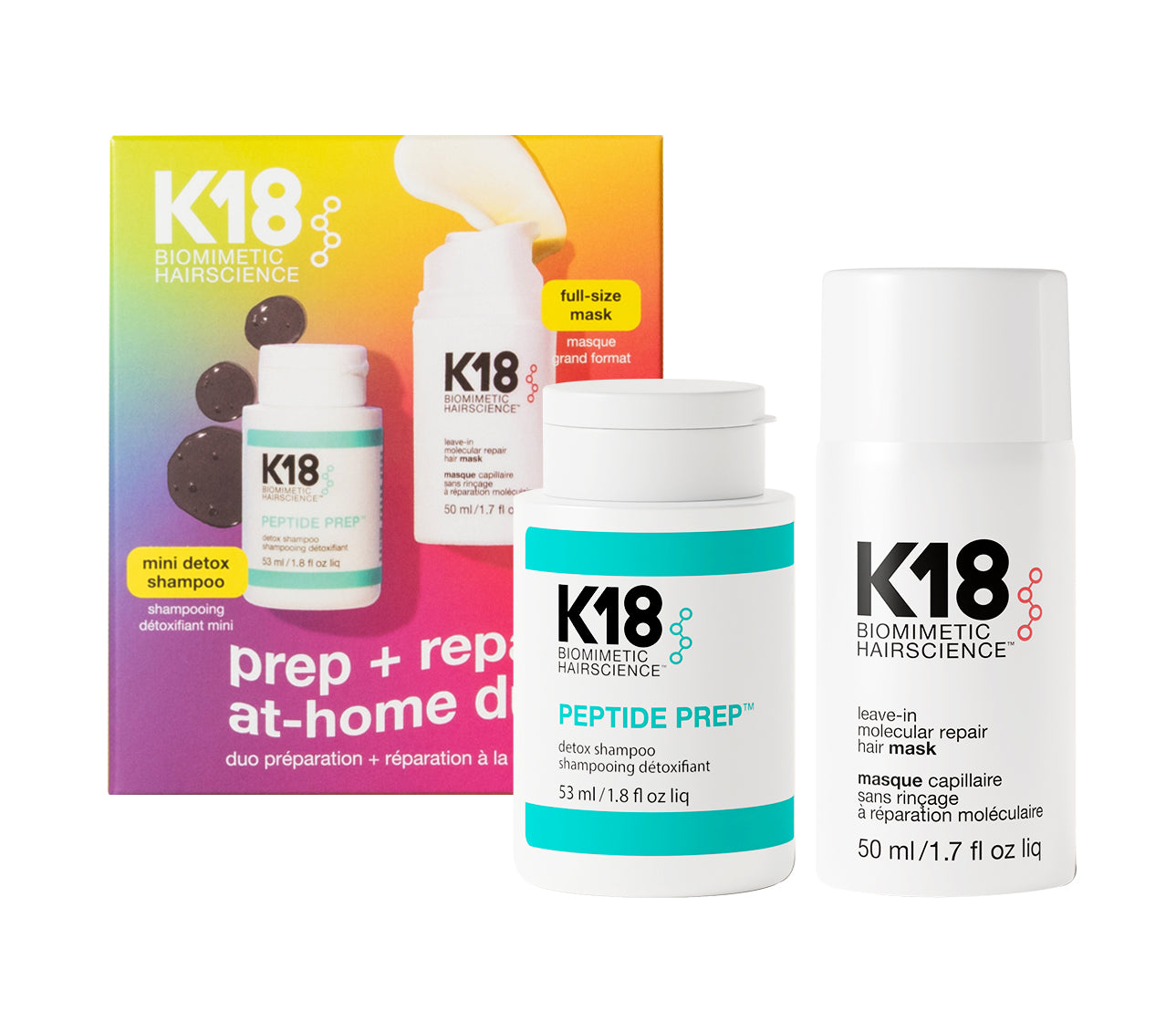K18 Prep + Repair at Home Duo Pack - Limited Edition