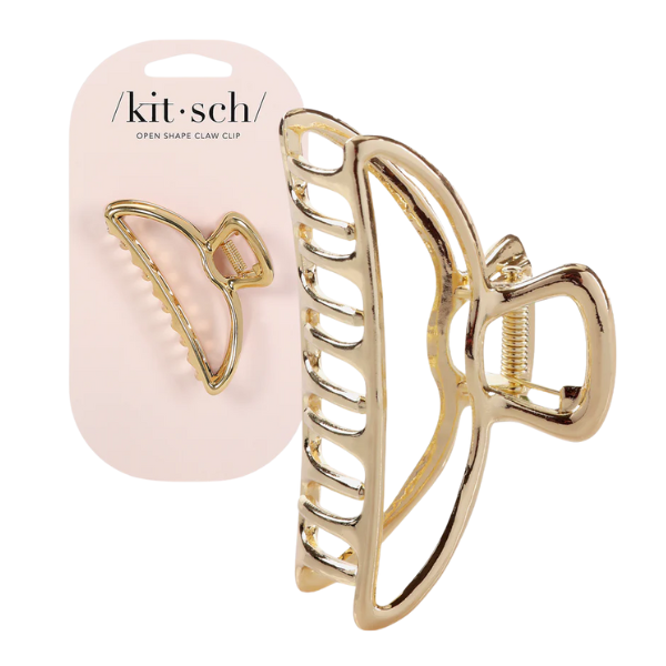 Kitsch Metal Open Arch Claw Clip - Gold