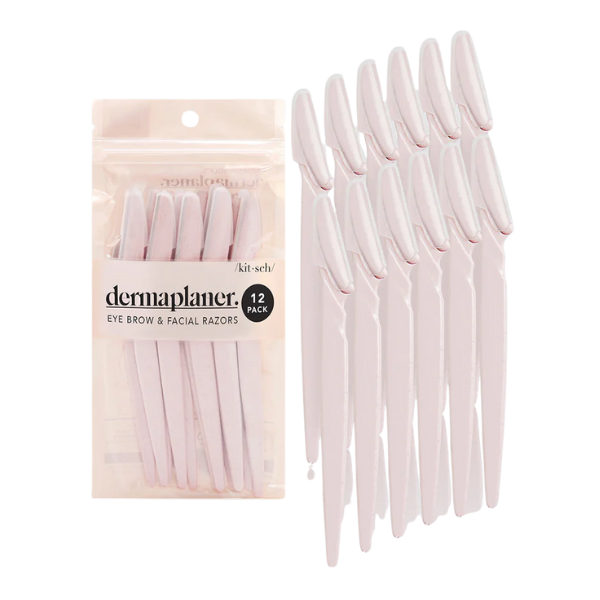Kitsch Recycled Plastic Dermaplaners 12pc Set - Terracotta
