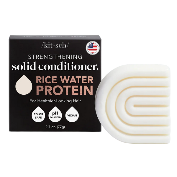 Kitsch Rice Water Protein Strengthening Conditioner Bar 77g