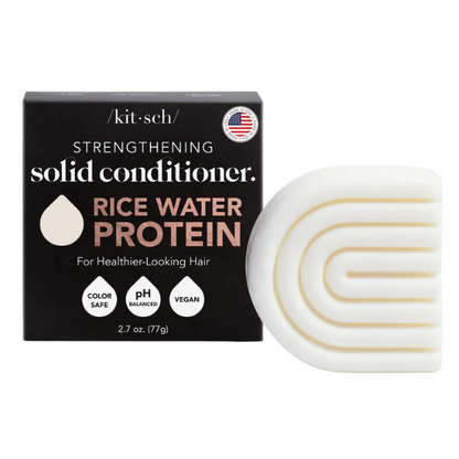 Kitsch Rice Water Protein Strengthening Conditioner Bar 77g