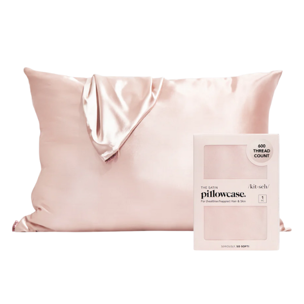 Kitsch Satin Pillowcase (Various Colours)