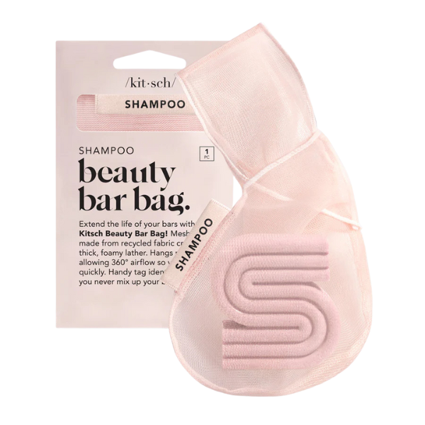 Kitsch Shampoo Bar Saver Bag - Blush