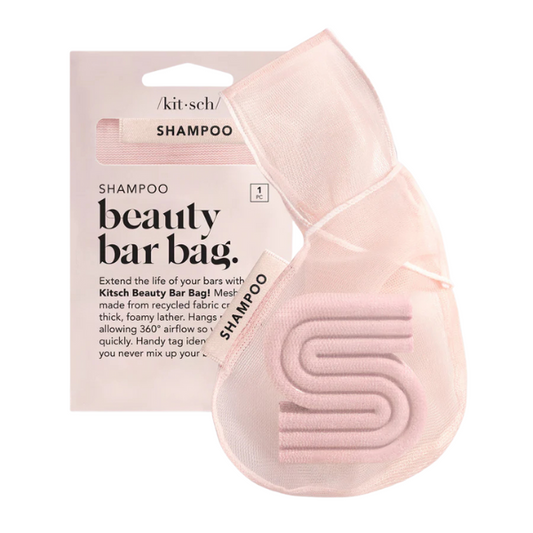 Kitsch Shampoo Bar Saver Bag - Blush