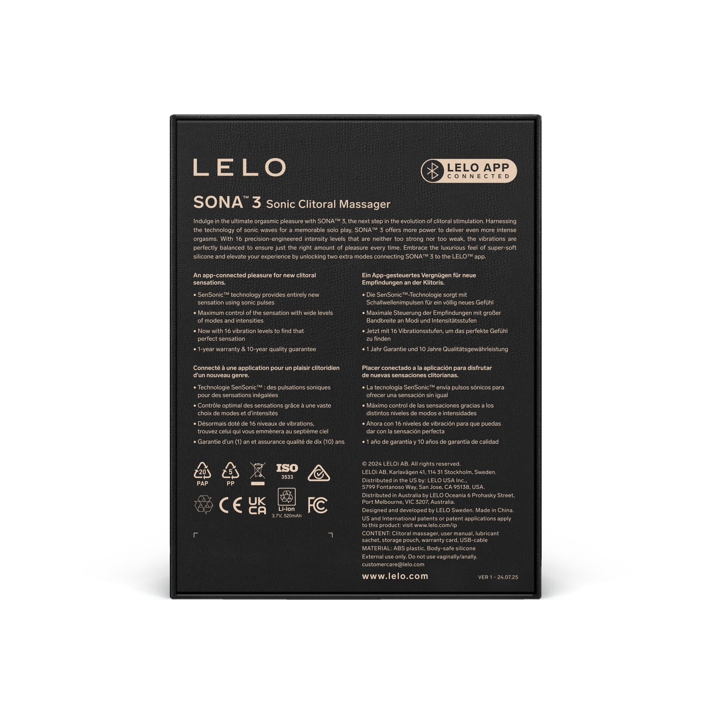 LELO SONA 3 - Violet Dusk