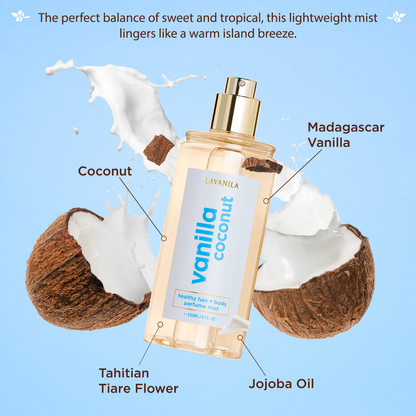 Lavanila The Healthy Hair + Body Mist Vanilla Coconut 150ml