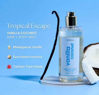 Lavanila The Healthy Hair + Body Mist Vanilla Coconut 150ml
