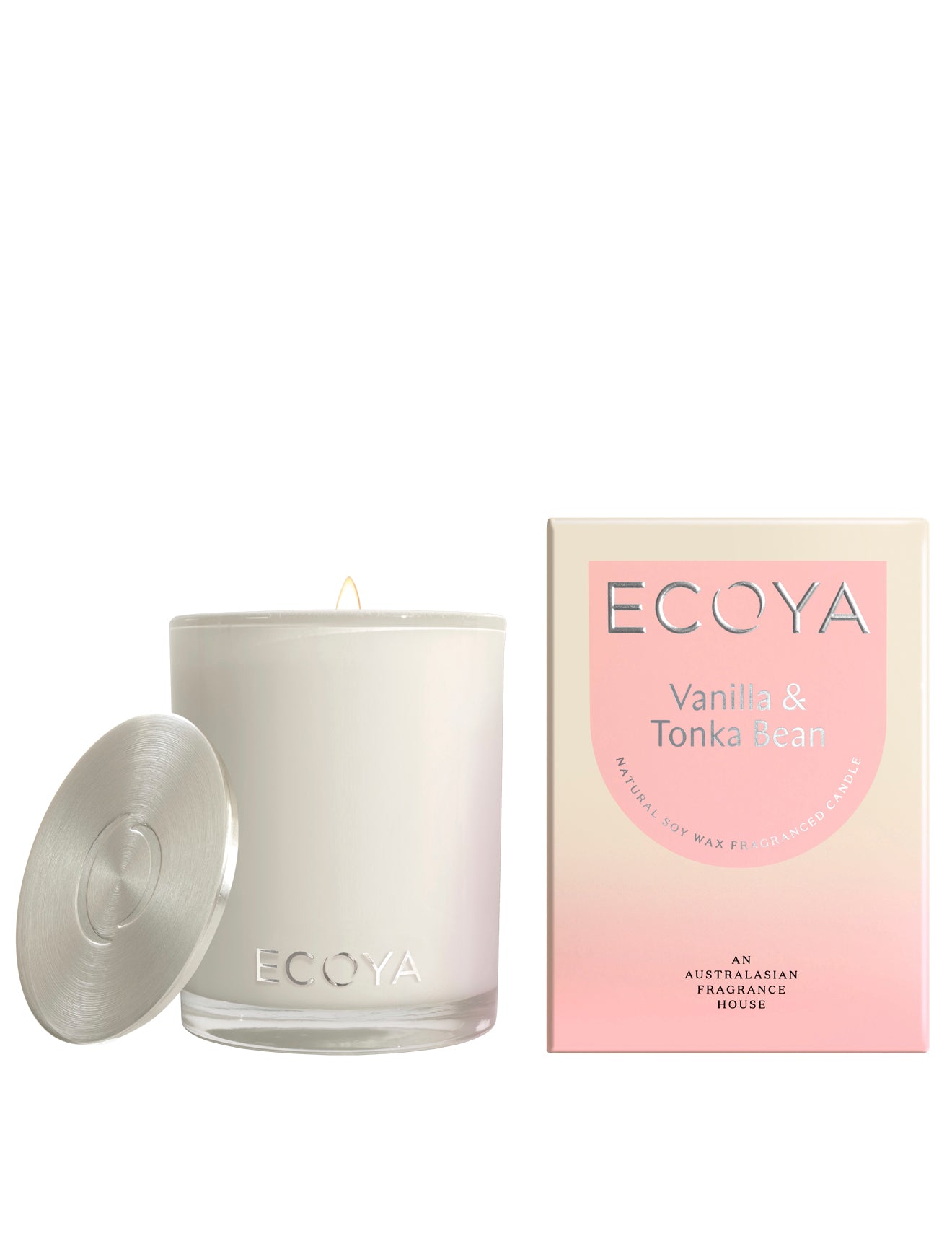 ECOYA Vanilla & Tonka Bean Madison Candle 400g