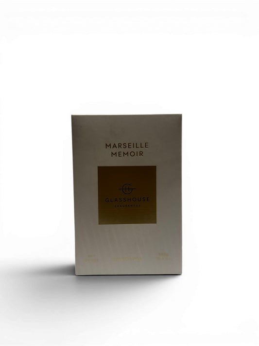 Glasshouse Fragrances Marseille Memoir Candle 380g