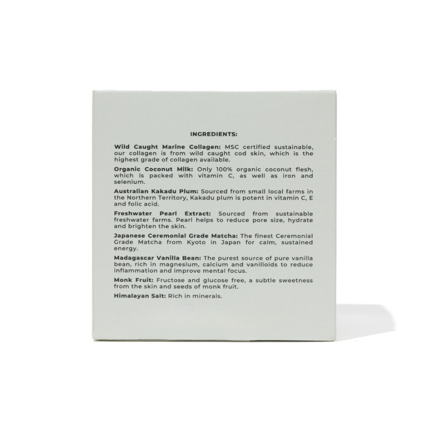 Par Olive PEARL Marine Collagen Superpowder Travel Set - Japanese Matcha 14x5g