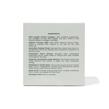 Par Olive PEARL Marine Collagen Superpowder Travel Set - Japanese Matcha 14x5g