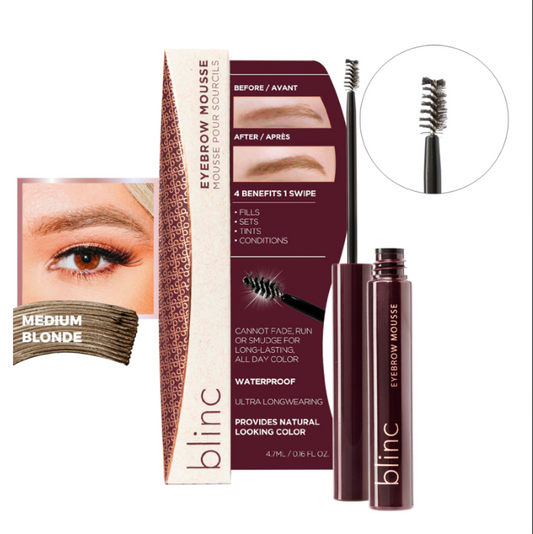 Blinc Eyebrow Mousse - Medium Blonde 4g